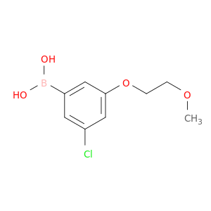 (3-氯-5-(2-甲氧基乙氧基)苯基)硼酸