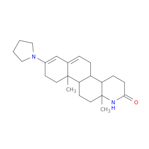 10a,12a-dimethyl-8-(pyrrolidin-1-yl)-3,4,4a,4b,5,9,10,10a,10b,11,12,12a-dodecahydronaphtho[2,1-f]quinolin-2(1h)-one