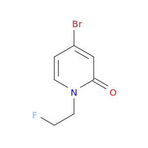 4-溴-1-(2-氟乙基)-2(1H)-吡啶酮