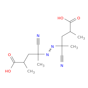 Pentanoic acid, 4,4'-azobis[4-cyano-2-methyl-