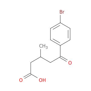 5-(4-bromophenyl)-3-methyl-5-oxopentanoic acid