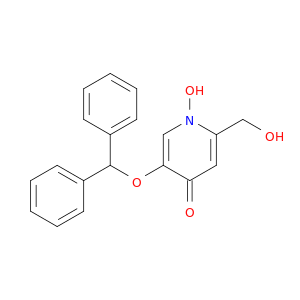 4(1H)-Pyridinone, 5-(diphenylMethoxy)-1-hydroxy-2-(hydroxyMethyl)-