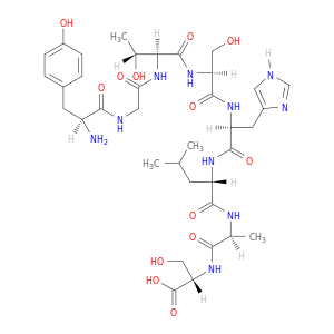 L-Serine, L-tyrosylglycyl-L-threonyl-L-seryl-L-histidyl-L-leucyl-L-alanyl-