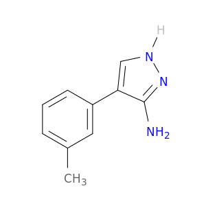 4-(3-MEthylphenyl)-1h-pyrazol-3-amine