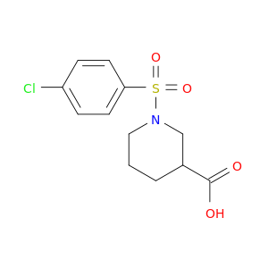 1-((4-Chlorophenyl)sulfonyl)piperidine-3-carboxylic acid