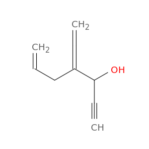 6-Hepten-1-yn-3-ol, 4-ethenylidene-