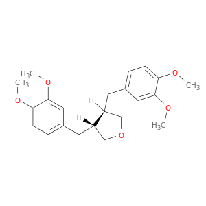 Furan, 3,4-bis[(3,4-dimethoxyphenyl)methyl]tetrahydro-, trans-