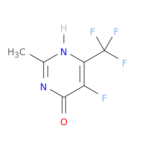 5-fluoro-2-methyl-6-(trifluoromethyl)pyrimidin-4(1h)-one