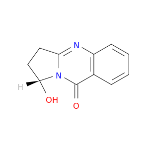 Pyrrolo[2,1-b]quinazolin-9(1H)-one, 2,3-dihydro-1-hydroxy-, (R)-
