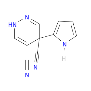 4,5-Pyridazinedicarbonitrile, 1,4-dihydro-4-(1H-pyrrol-2-yl)-