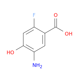 5-氨基-2-氟-4-羟基苯甲酸