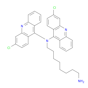 1,8-Octanediamine,N,N'-bis(3-chloro-9-acridinyl)- (9CI)