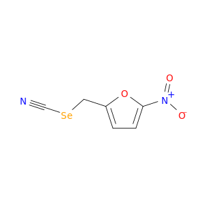 Selenocyanic acid, (5-nitro-2-furanyl)methyl ester
