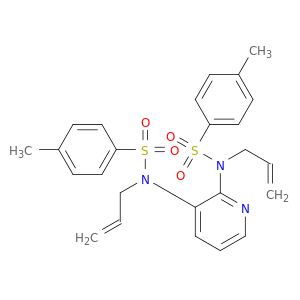 Benzenesulfonamide, N,N'-2,3-pyridinediylbis[4-methyl-N-2-propenyl-