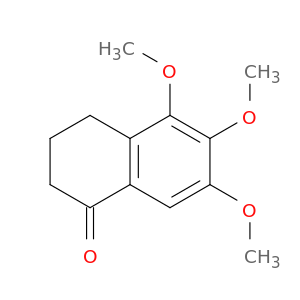 5,6,7-trimethoxytetralin-1-one
