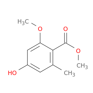 Benzoic acid, 4-hydroxy-2-methoxy-6-methyl-, methyl ester