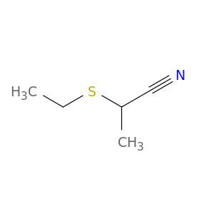 2-(ethylsulfanyl)propanenitrile