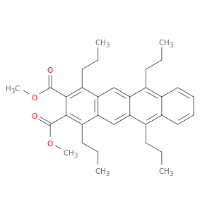 2,3-Naphthacenedicarboxylicacid, 1,4,6,11-tetrapropyl-, 2,3-dimethyl ester