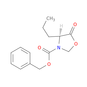 3-Oxazolidinecarboxylic acid, 5-oxo-4-propyl-, phenylmethyl ester, (4S)-