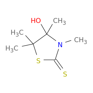 2-Thiazolidinethione, 4-hydroxy-3,4,5,5-tetramethyl-