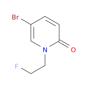 2(1H)-Pyridinone, 5-bromo-1-(2-fluoroethyl)-