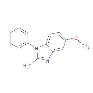 1H-Benzimidazole, 5-methoxy-2-methyl-1-phenyl-