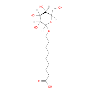 9-(α-D-Galactopyranosyloxy)nonanoic Acid