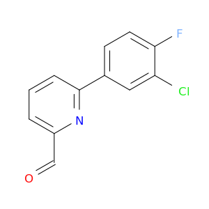 6-(3-Chloro-4-fluorophenyl)picolinaldehyde