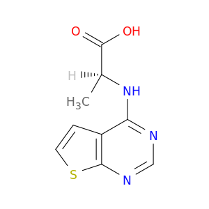 (2S)-2-({thieno[2,3-d]pyrimidin-4-yl}amino)propanoic Acid