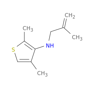 3-Thiophenamine, 2,4-dimethyl-N-(2-methyl-2-propenyl)-