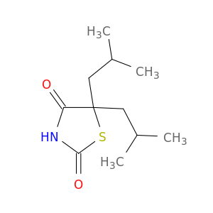 2,4-Thiazolidinedione, 5,5-bis(2-methylpropyl)-