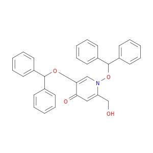 1,5-双(二苯基甲氧基)-2-(羟甲基)-4(1H)-吡啶酮
