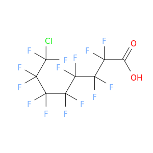 Octanoic acid, 8-chloro-2,2,3,3,4,4,5,5,6,6,7,7,8,8-tetradecafluoro-