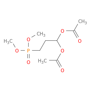 Phosphonic acid, [3,3-bis(acetyloxy)propyl]-, dimethyl ester