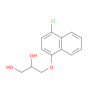 1,2-Propanediol, 3-[(4-chloro-1-naphthalenyl)oxy]-