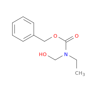 Carbamic acid, ethyl(hydroxymethyl)-, phenylmethyl ester