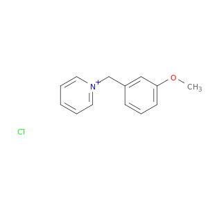 Pyridinium, 1-[(3-methoxyphenyl)methyl]-, chloride