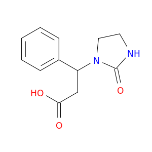 3-(2-Oxoimidazolidin-1-yl)-3-phenylpropanoic acid