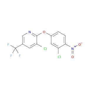 Pyridine, 3-chloro-2-(3-chloro-4-nitrophenoxy)-5-(trifluoromethyl)-