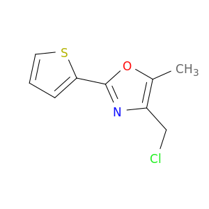 4-(氯甲基)-5-甲基-2-(噻吩-2-基)恶唑