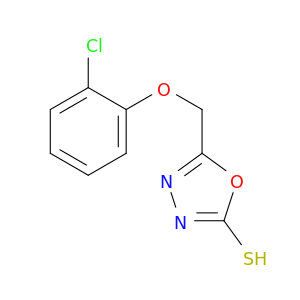 5-((2-Chlorophenoxy)methyl)-1,3,4-oxadiazole-2-thiol