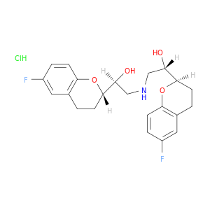 (αR,α'R,2R,2'S)-rel-α,α'-[亚氨基双(亚甲基)]双[6-氟-3,4-二氢-2H-1-苯并吡喃-2-甲醇盐酸盐