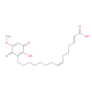2,7-Pentadecadienoicacid, 15-(2-hydroxy-5-methoxy-3,6-dioxo-1,4-cyclohexadien-1-yl)-, (2E,7Z)-