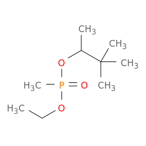 Ethyl 1,2,2-trimethylpropyl methylphosphonate