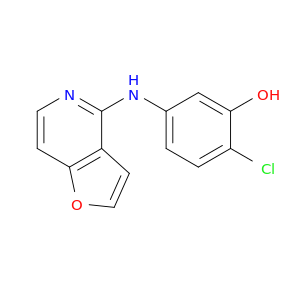 Phenol, 2-chloro-5-(furo[3,2-c]pyridin-4-ylamino)-