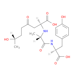 L-Tyrosine,N-[(1S,6S)-1-carboxy-6-hydroxy-3-oxoheptyl]-L-alanyl-