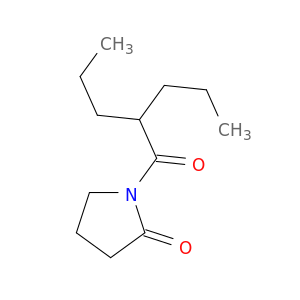 2-Pyrrolidinone,1-(1-oxo-2-propylpentyl)-