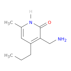 3-(氨基甲基)-6-甲基-4-丙基吡啶-2(1H)-酮