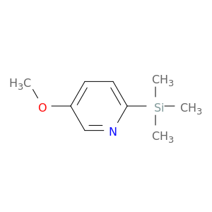Pyridine, 5-methoxy-2-(trimethylsilyl)- (9CI)