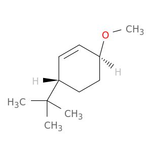 Cyclohexene, 3-(1,1-dimethylethyl)-6-methoxy-, trans-